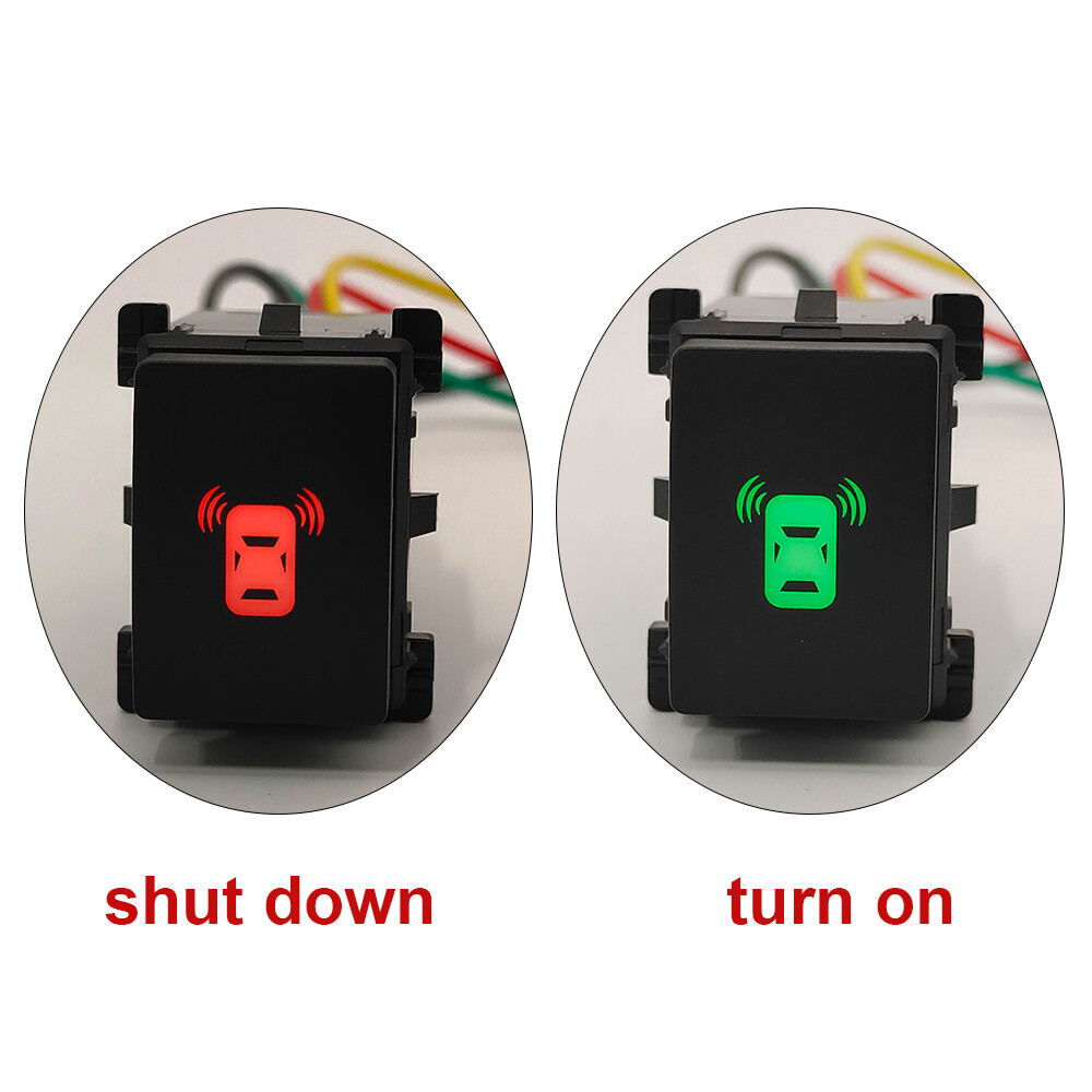 For Subaru Car LED DRL Light Switch Middle Diff Lock Power On Off Trunk Fog Light Radar Push Button