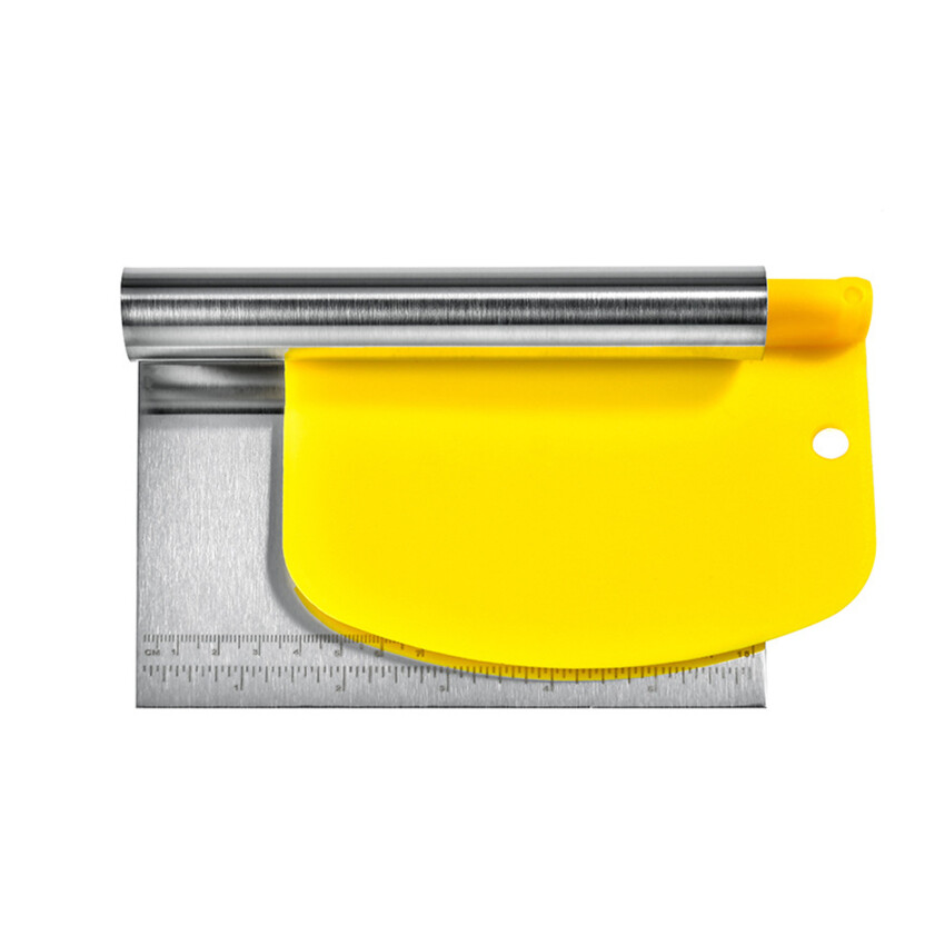 1pc Kitchen Dough Scrapers Bread Dough Cutter Plastic Baking Spatulas Bakery Scraper Household Baking Supplies