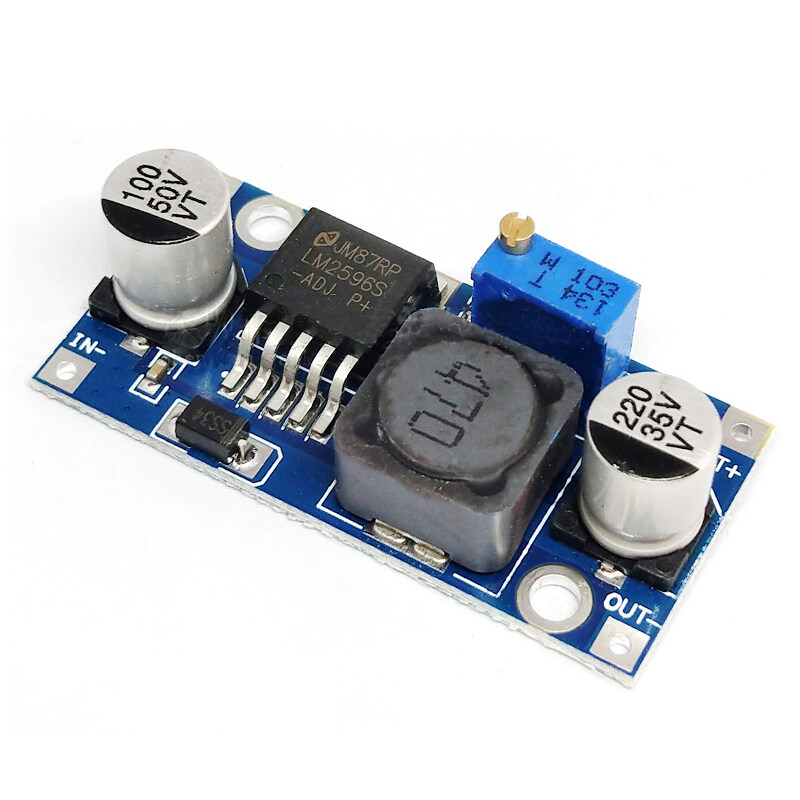 1PCS/3PCS LM2596 DC buck power module 3A Adjustable buck module LM2596 Voltage regulator 24V 12V 5V 3V