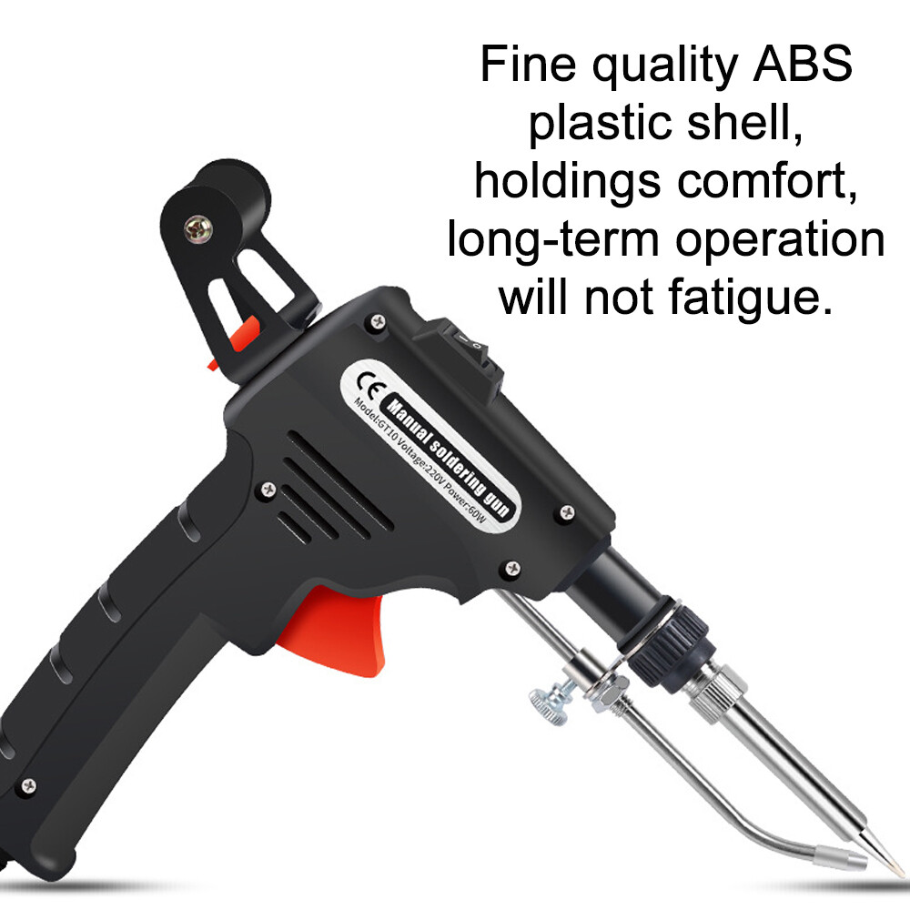 KKmoon Automatic Portable Electric Solder Tin Welding Tools Automatically Send Tin Welders Hand-held Electric Soldering Iron