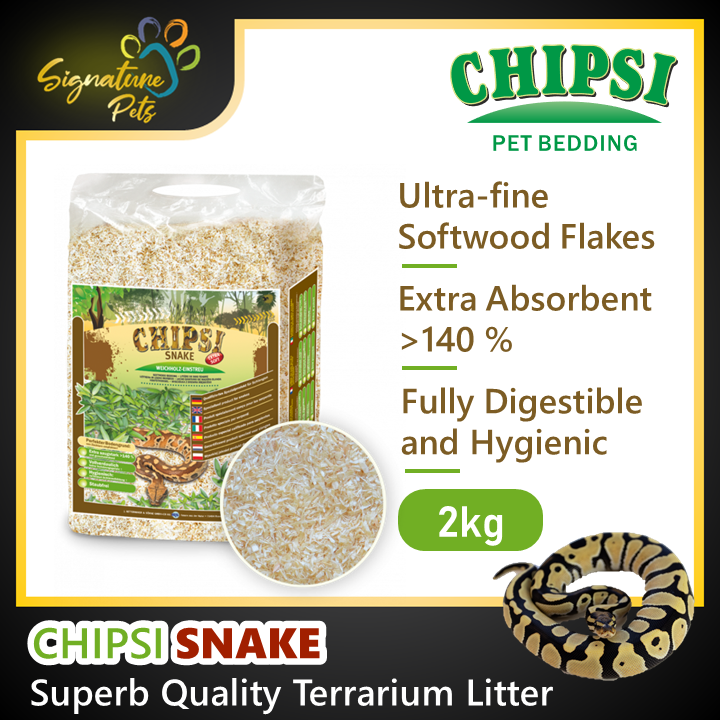 chipsi snake bedding