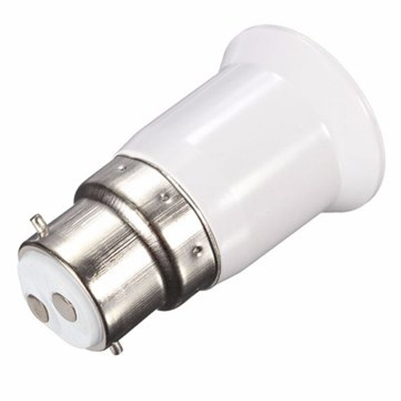 2 Cái Bộ Chuyển Đổi Đui Đèn Bằng Vật Liệu Chống Cháy B22 Sang E27 Bộ Chuyển Đổi Loại Đui Bóng Đèn Đui Đèn Đui Đèn Led Bộ Chuyển Đổi Đui Đèn