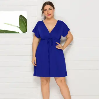 women's summer dresses plus size