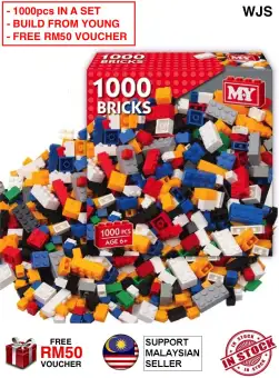 1000pcs bricks set