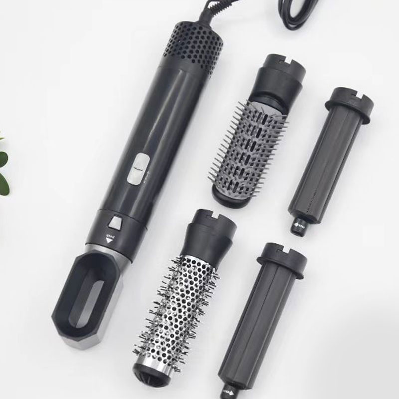 SADA Hot air comb automatic hair curler curling iron curling straight dual-purpose hair straightening comb hair dryer