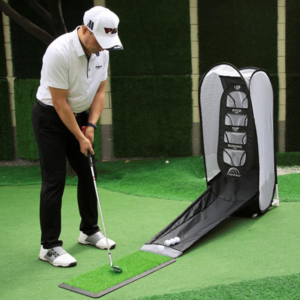PGM Lồng Tập Cắt Đánh Golf Lưới Tập Đánh Bóng Đánh Bóng Ngoài Trời Trong Nhà Có Thể Gập Lại Tiện Dụng Hỗ Trợ Tập Luyện Đơn Giản LXW017