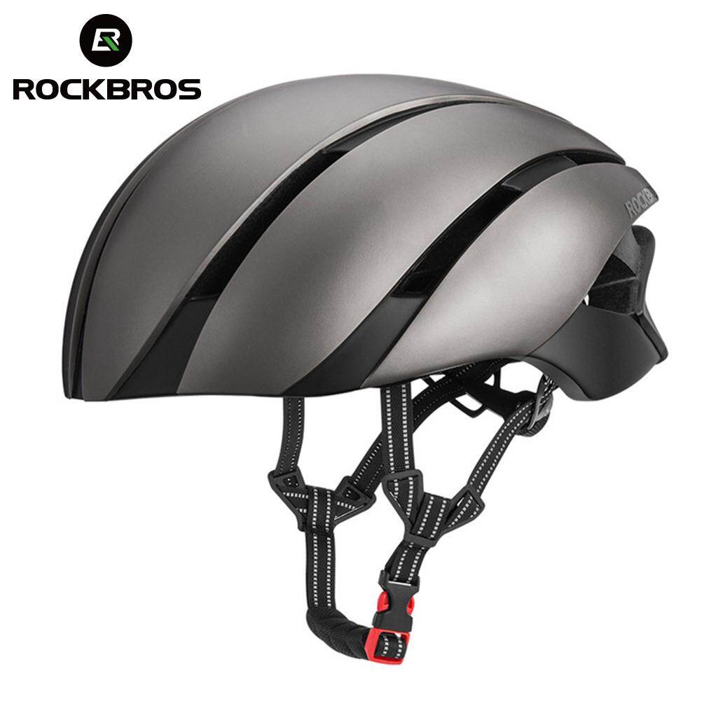 ROCKBROS Cycling Bicycle Helmet Road Bike MTB  Reflective Helmet Anti-seismic Equipment Safety Helmet Multi-color 57-62 cm