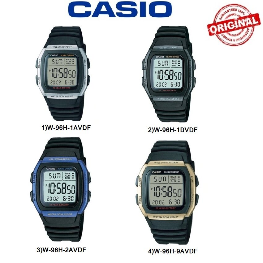 Casio cheap w 96