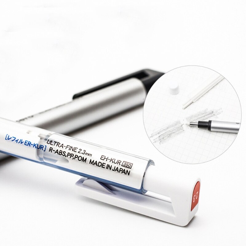 Round Ink Eraser Round Tip Eraser Refill Pack Ultrafine Pencil Rubber Perfect Revise ...