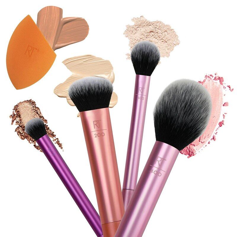 RT Makeup Brush Blush Brush Foundation Brush Highlight Brush Professional Makeup Kit Makeup Set Box Makeup Brush Set Beauty Tool