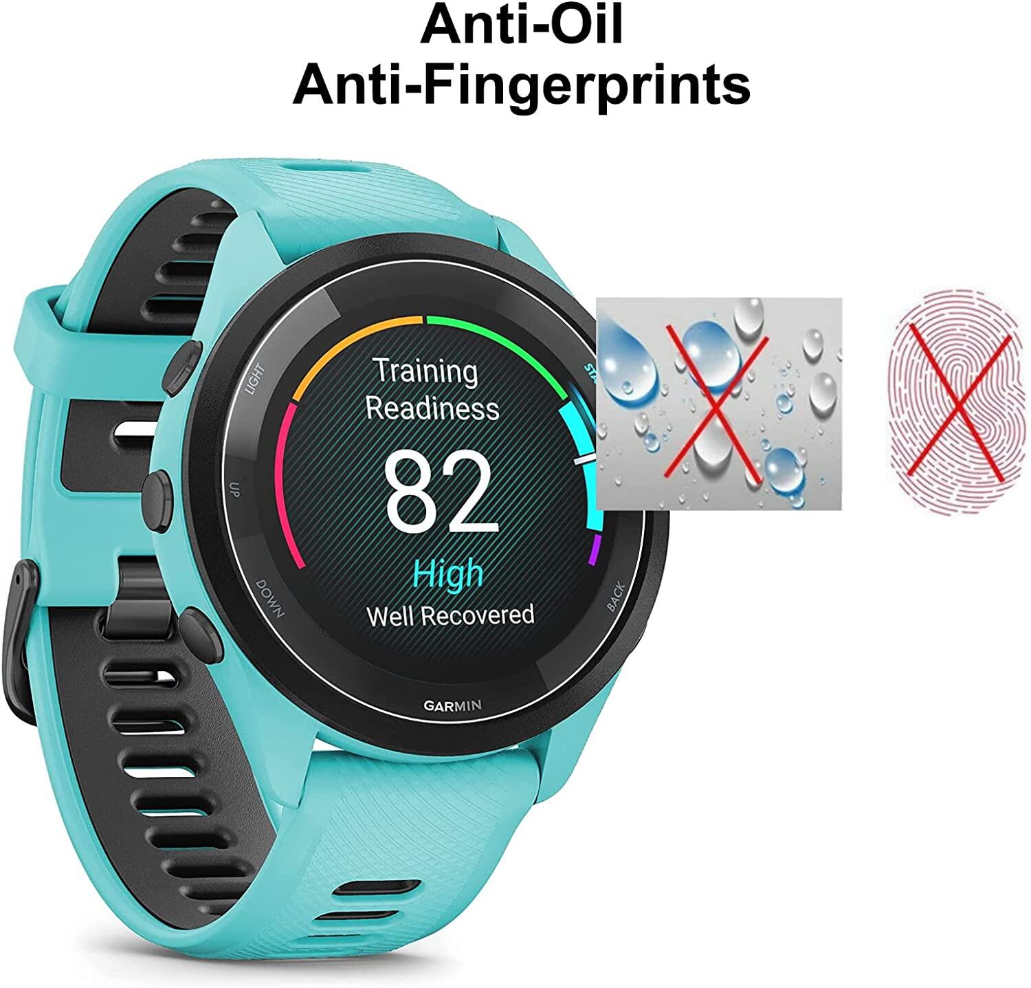 3pcs Soft Film Screen Protectors for Garmin Forerunner 265/265S
