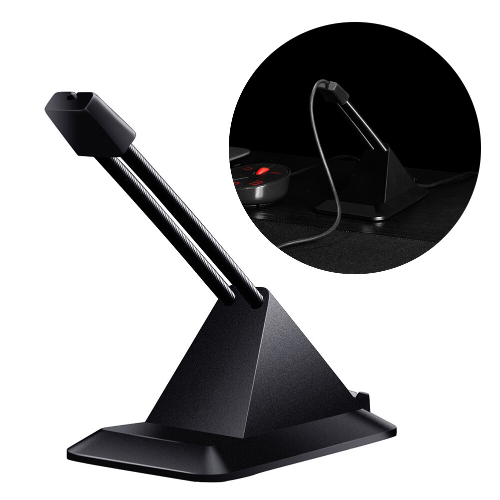 Mouse Wire Fixed Holder Desktop Computer PC Mouse Bungee Cord Clip Wire Line Organizer Mice Cable Clamp