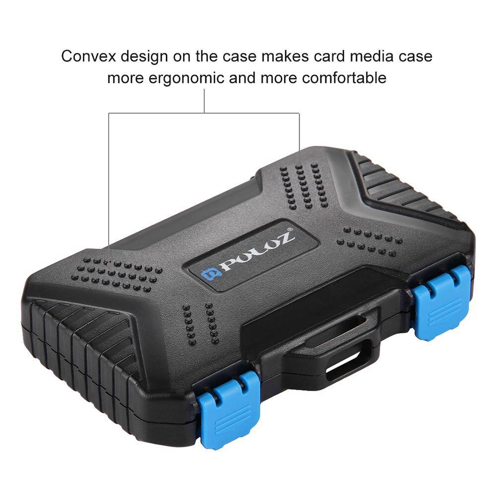 PULUZ  Waterproof Memory Card Reader Storage Box  for USB SD CF TF Reader SIM Cards Protector Case Holder for Tablet Computer Notebook & Android Smartphones PU5002