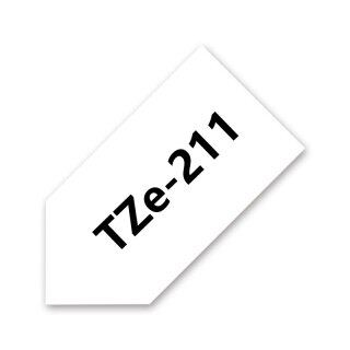 Aive Nhiều Lớp TZe-211 Nhãn Băng Tương Thích Anh P-Touch 6Mm Máy In PT18R PT2700 PT-E300 PT-H110 Tze111 TZ611 Trắng Vàng thumbnail