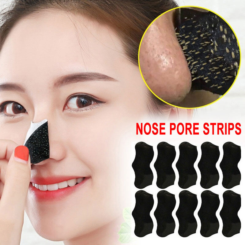 10 mặt nạ lột mụn đầu đen vùng mũi làm sạch sâu lỗ chân lông-INTL
