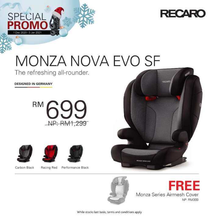 recaro monza nova evo seatfix car seat