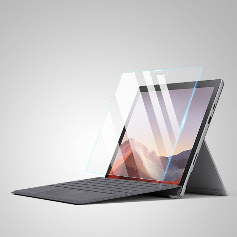 Tempered Glass Screen Protector for Surface Pro 7+ Pro 7 Plus High Clear Film