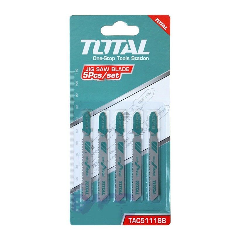 Bộ lưỡi cưa lọng kim loại total tac51118b