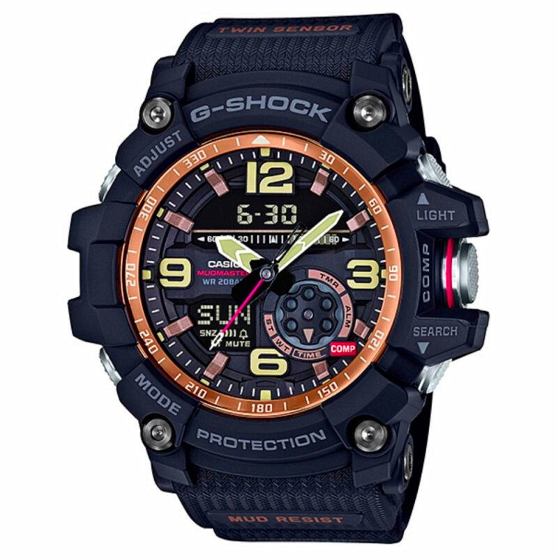 (Ready stock) Original G Shock Mens Black Resin Strap Watch GG-1000RG-1A 2020 200M Water Resistant Shockproof and Waterproof World Time LED Auto Light Wist Sports Watches with 2 Year Warranty Malaysia