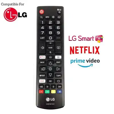 LG Smart TV Remote Control With Netflix Prime Video Replacement AKB75675301, AKB75095308, AKB75675311...