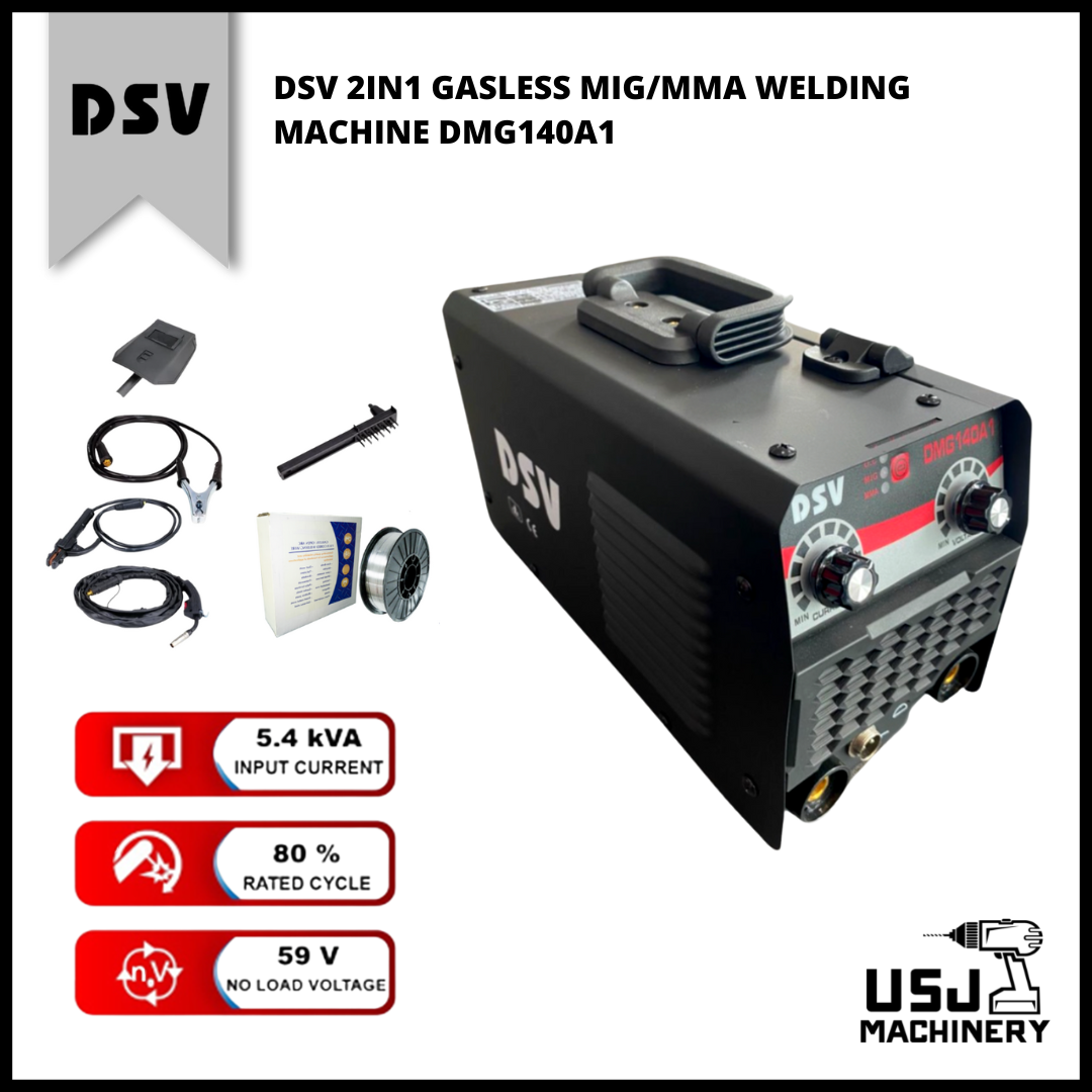 Dsv 2in1 Gasless Mig Mma Welding Machine Dmg140a1 6 Months Warranty Lazada 4985