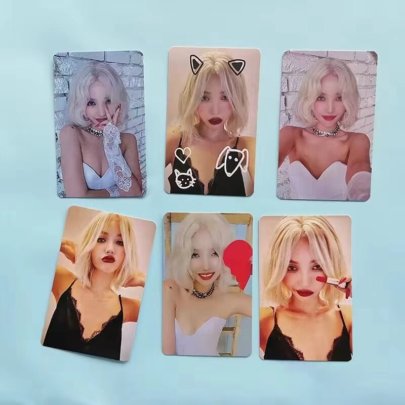 I-dle fifth mini album i love photo cards korean kpop idol photo cards 5 per set