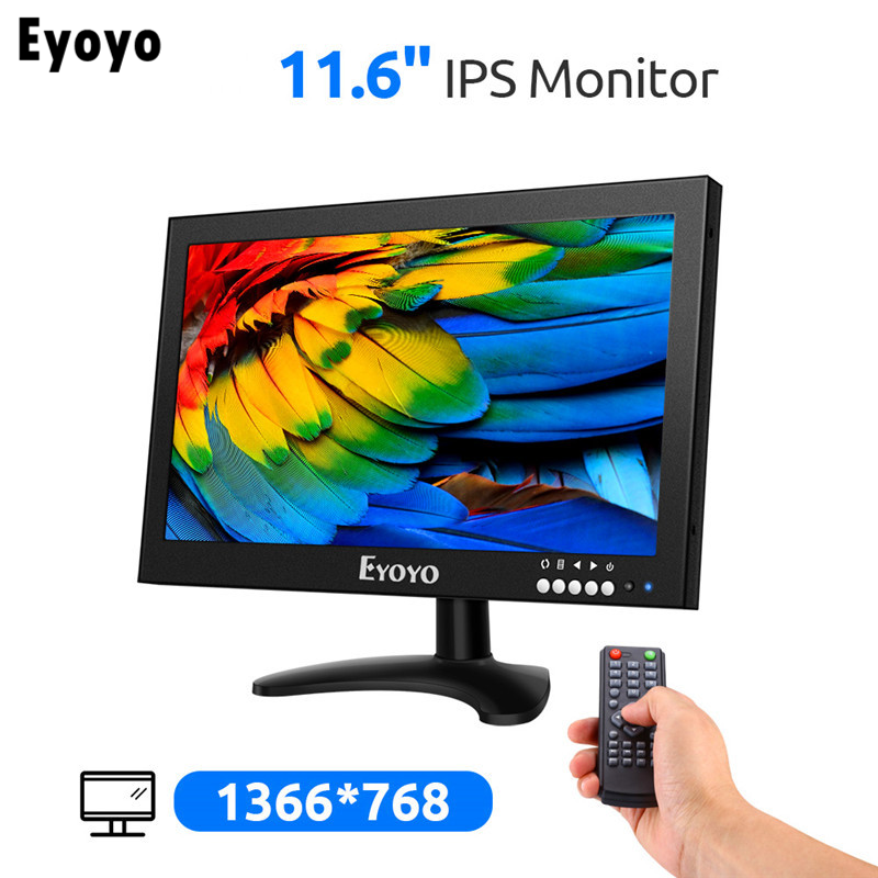 Eyoyo 11.6 Inch 1366x768 HDMI IPS 