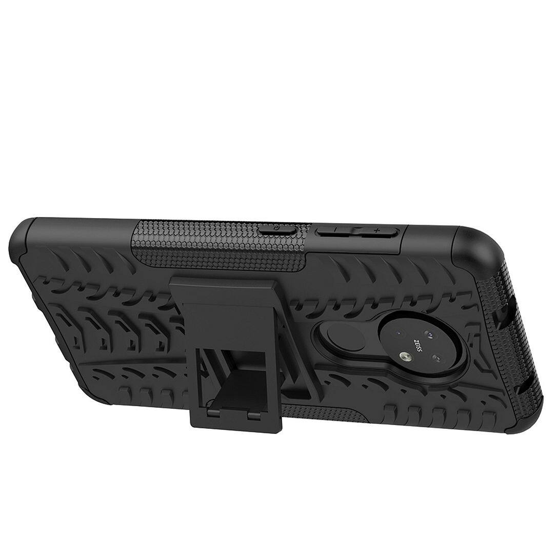 FAYANGRIES Ốp Cho Nokia 7.2 (6.3 "), Ốp Lưng Chống Sốc PC Cứng Và TPU Mềm Bọc Giáp 2 Trong 1 Giá Đỡ Giá Đỡ Giá Đỡ Chân Đế Ốp Điện Thoại