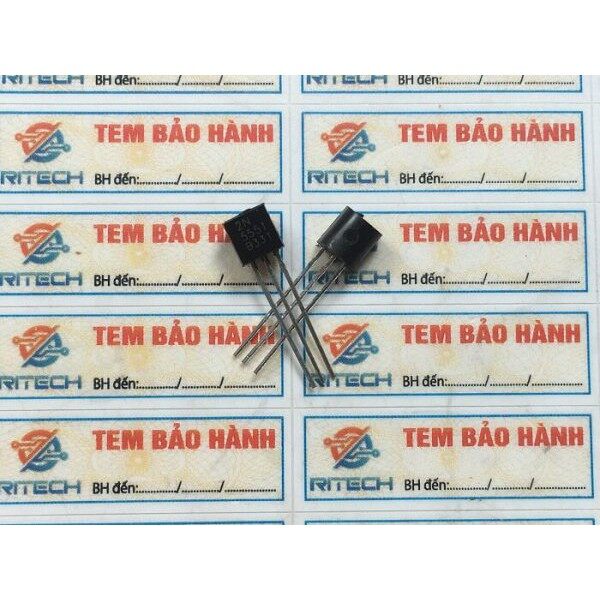 Combo 50 chiếc 2n5551 transistor npn 0.6a/160v to-92