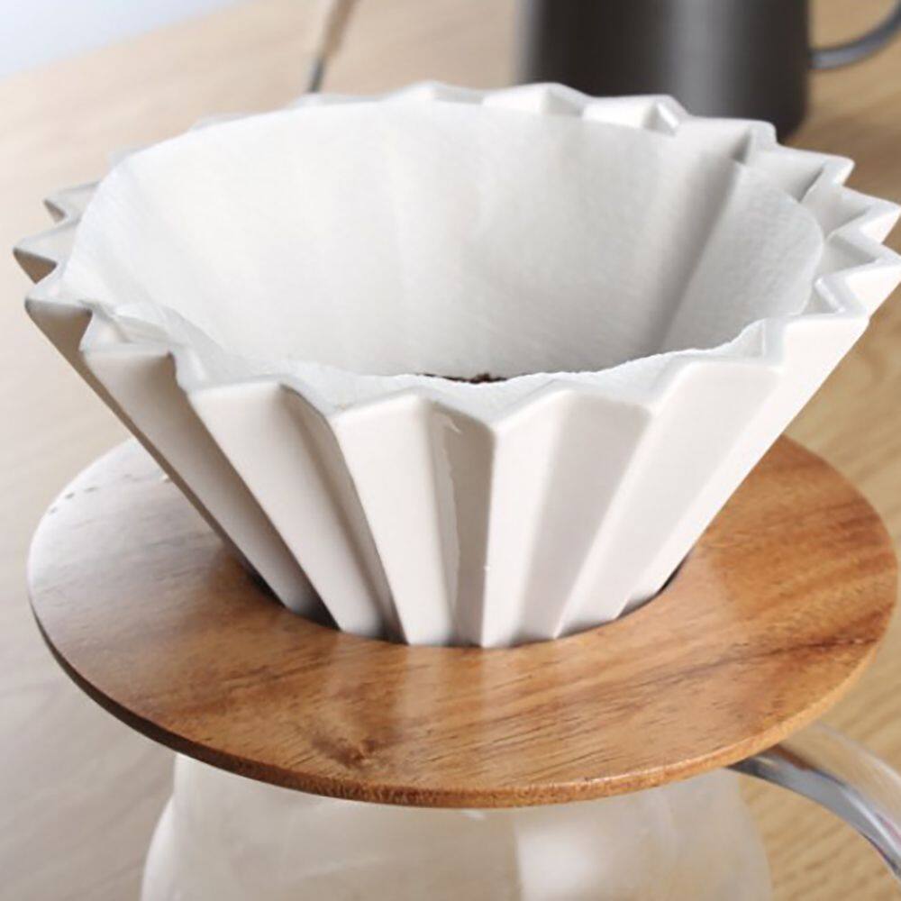 CILL Dụng Cụ Pha Cà Phê Bằng Gốm Sáng Tạo Bộ Lọc Nhỏ Giọt Cà Phê Hình Nón Dụng Cụ Giữ Giấy Cốc Lọc Cà Phê Dụng Cụ Nhỏ Giọt Cà Phê