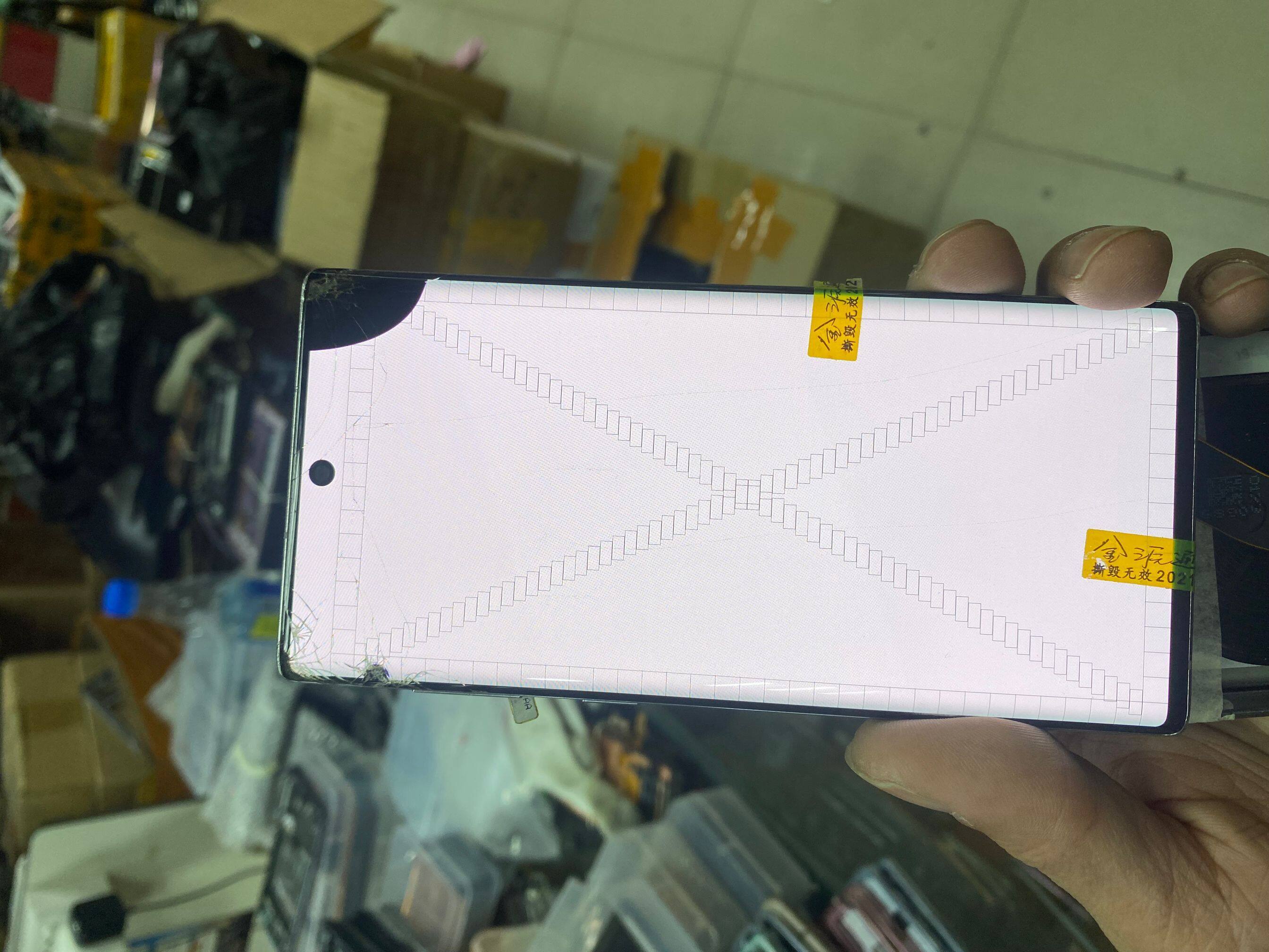 AMOLED Vỡ 6.3 Inch Chính Hãng Cho Samsung Galaxy Note 10 N970F Note10 N970 N9700 LCD Với Khung Màn Hình Cảm Ứng Bộ Số Hóa Lắp Ráp