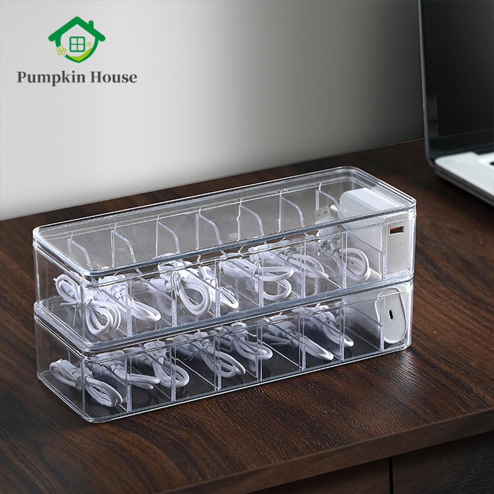 Dust-proof storage cable management box set