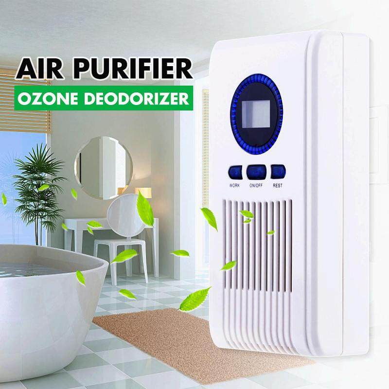 5W Smart Air Purifier Ozone Cleaner LED Display Bathroom Timing Deodorizer Home Singapore