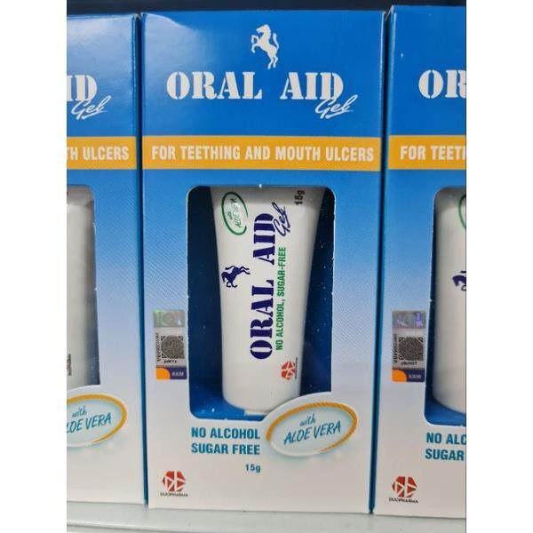 Promo Oral Aid Gel Aloe Vera for Children Alcohol Free (HFMD Ulcers