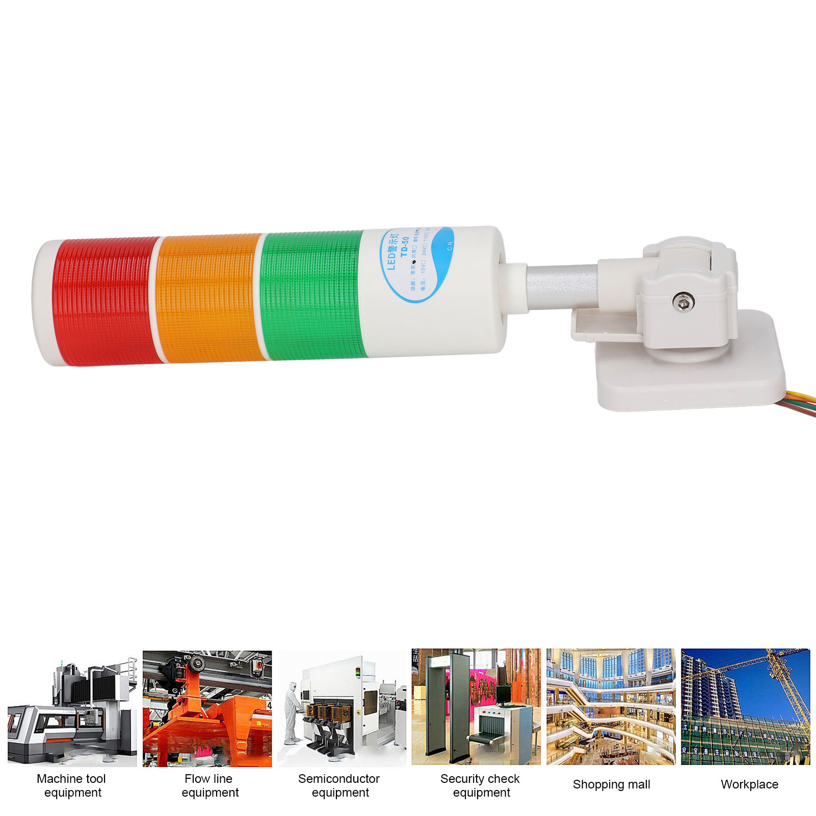 LED Stack Tower Lights Tower Stack Warning Lamp Wide Application for CNC