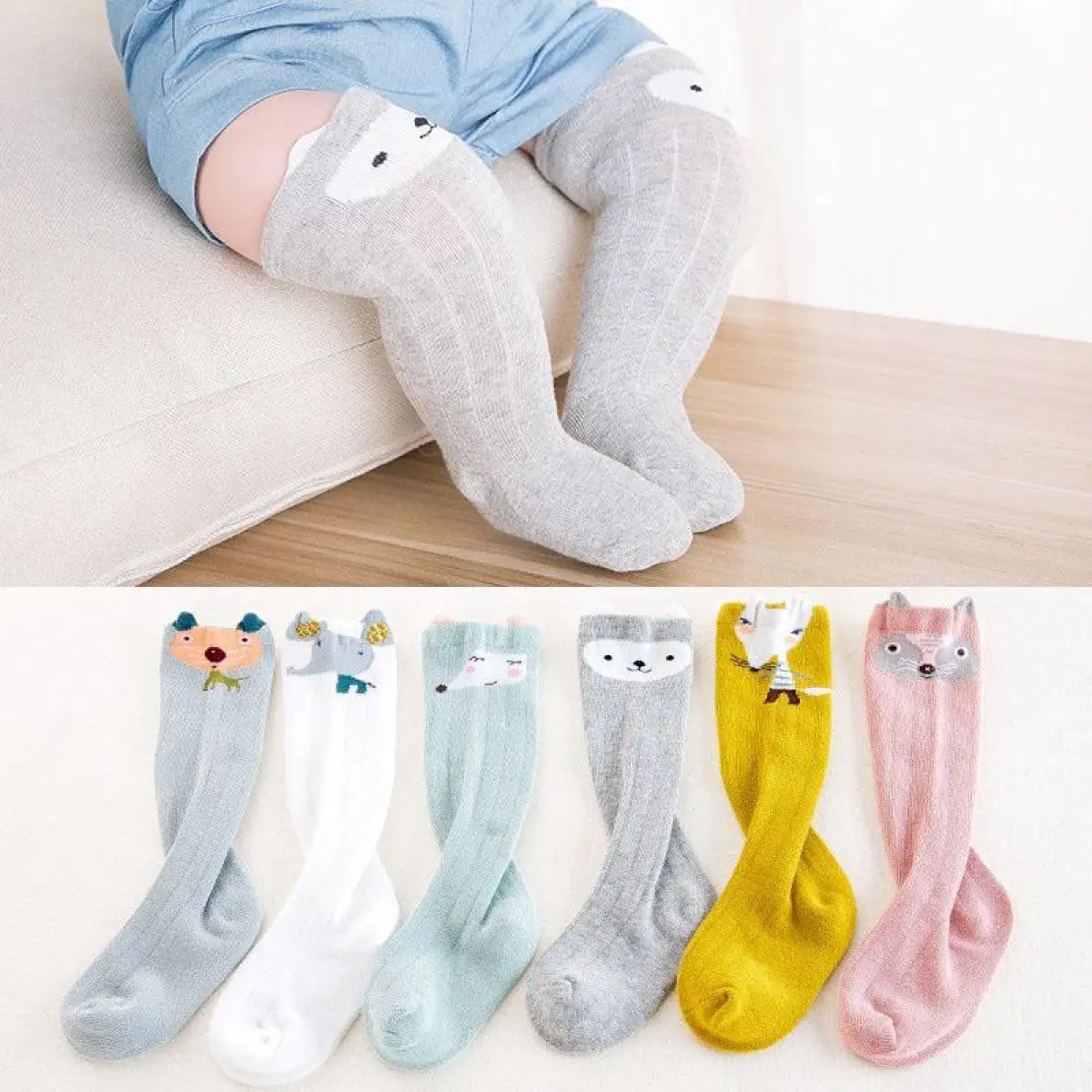 baby girl knee socks