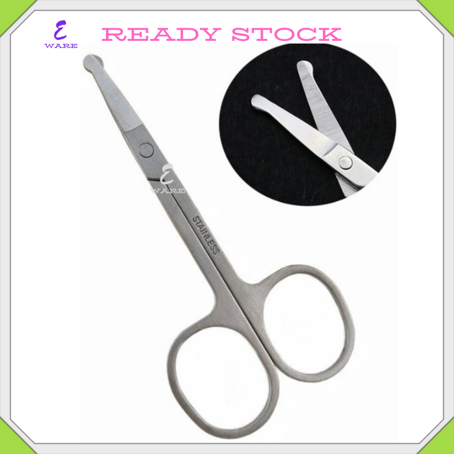 Nose Hair Scissors Cut Trimmers Small Eyebrow Manicure Round Head | Lazada Nose Hair Scissors Cut Trimmers Small Eyebrow Manicure Round Head | Lazada