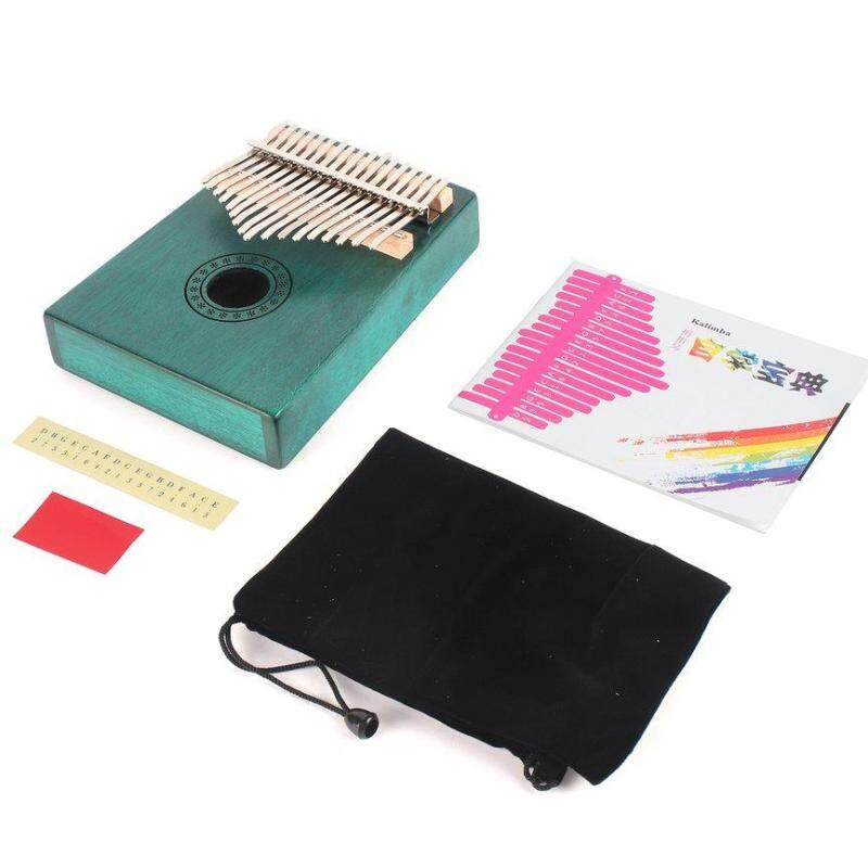 Top Bán Nhạc Mini Kalimba Ngón Tay Cái Đàn Piano 17 Phím Làm Bằng Gỗ Gụ Gỗ Chắc Chắn Kalinmba