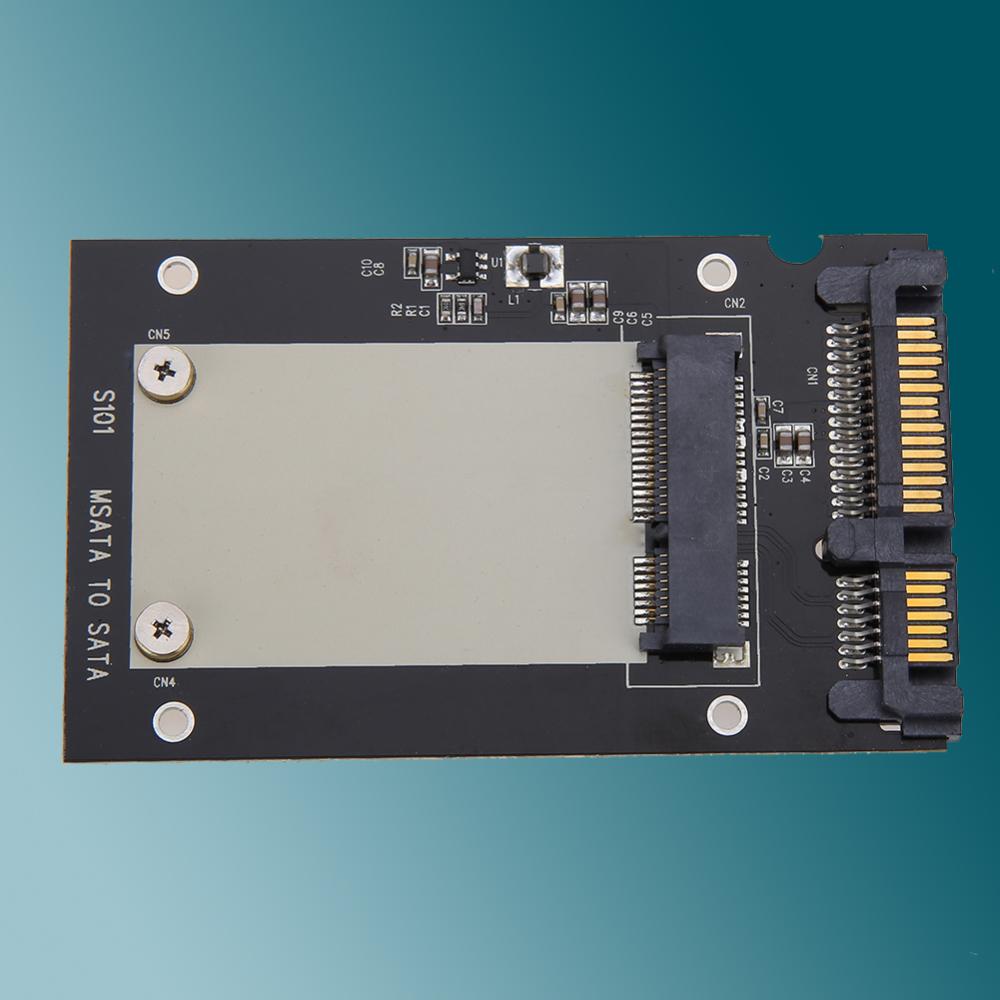 Bộ chuyển đổi SATA mSATA SSD đến 2,5 inch Cạc mạng thẻ chuyển đổi máy tính