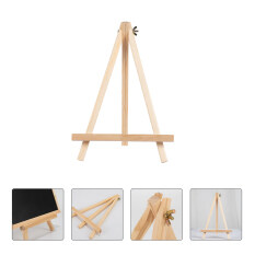 2 Chiếc Giá Để Bàn Gỗ Nhỏ, Khung Ảnh Giá Vẽ Mini Giá Đỡ Ba Chân