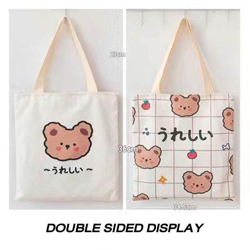 NALLCHEER Women's Bag Tote Bag One Shoulder Bag casual canvas bag Tote shopping bag