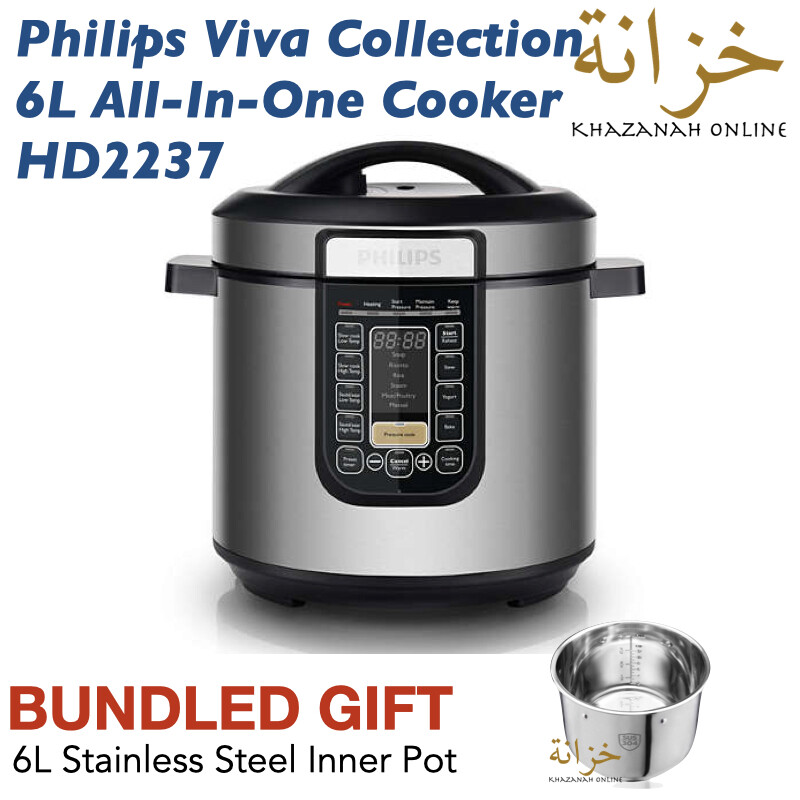 Philips viva collection discount electric pressure cooker