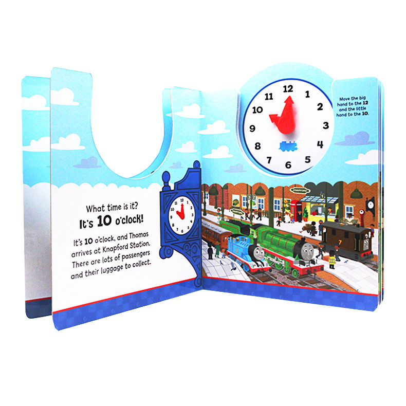 Clock Thomas Royle Thomas and friends my first Thomas clock book small train Thomas and ...
