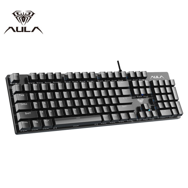 AULA S2022 Gaming Mechanical Keyboard Marco Programming USB Wired LED Backlight Professional Gaming Keyboard for E-sports Gaming Computer Gamer Singapore