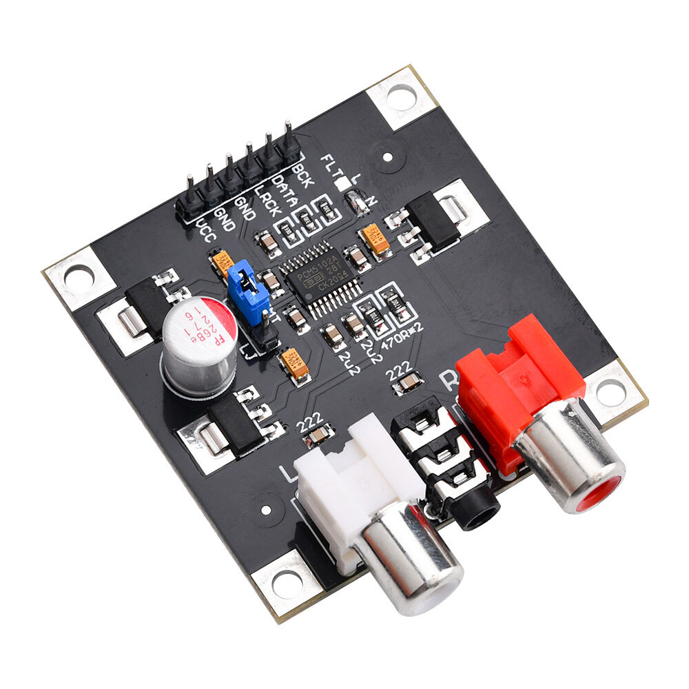 Shockley PCM5102 PCM5102A DAC Decoder Board I2S Input 32Bit 384K for Red Core Player