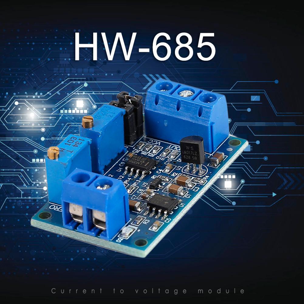 HW-685 Mô-đun Chuyển Đổi Tín Hiệu Phát Điện Áp 0/4-20mA Sang 0-3.3/5/10V