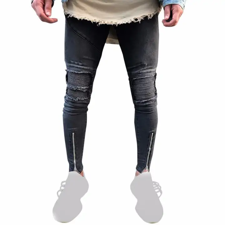 motorcycle denim jeans