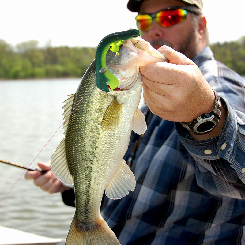 Goture 5pcs Soft Bionic Fishing Lure For Bass Crappie Trout