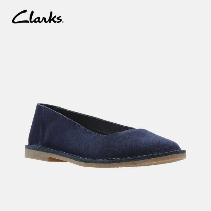 clarks erin stitch navy