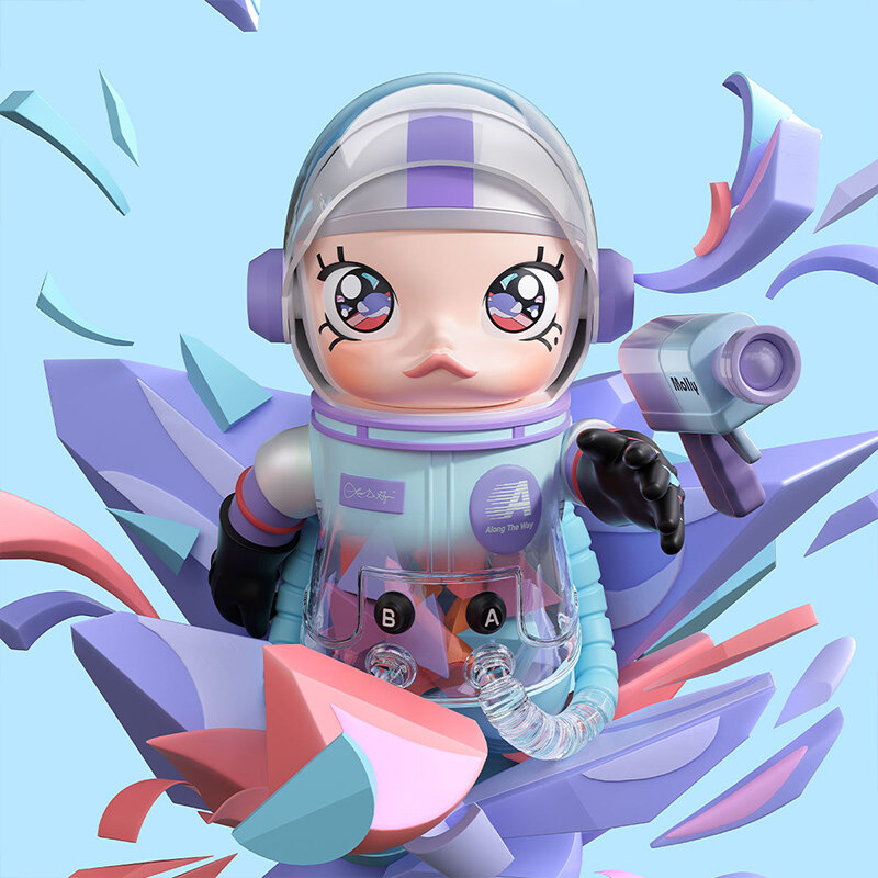 POP MART MEGA 1000% SPACE 茉莉 Louis De Guzman